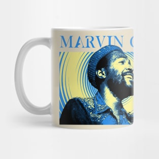 Classic Marvin Gaye Light Blue Mug